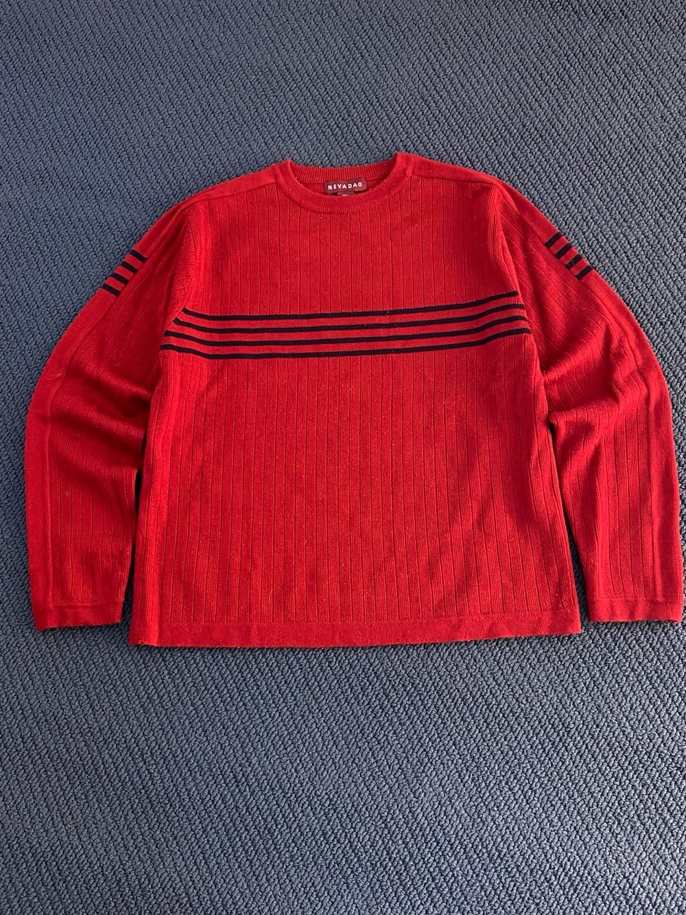 Striped Red Nevada Sweater